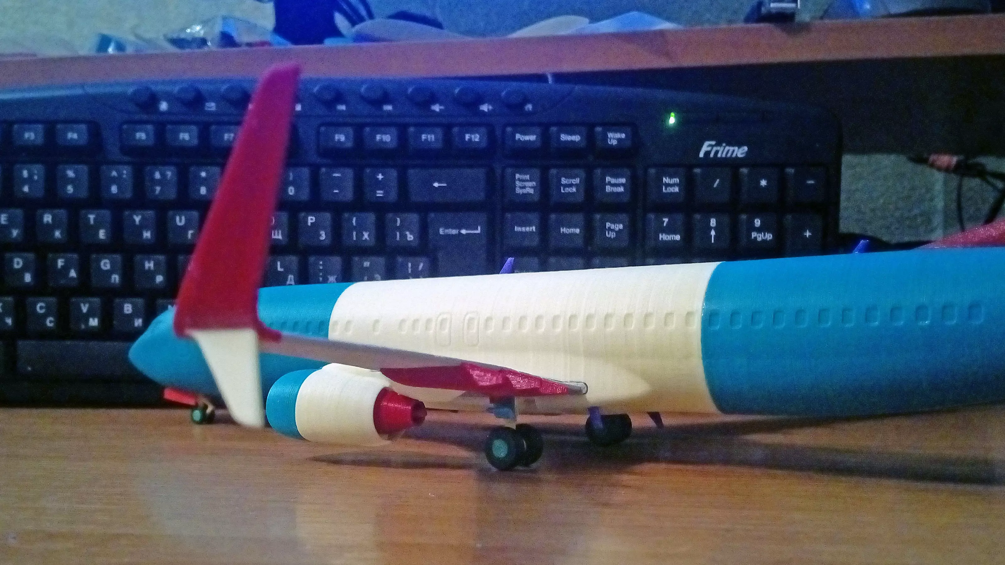 121214 Model kit Boeing 737-800 Split Scimitar Down 3D print model_5