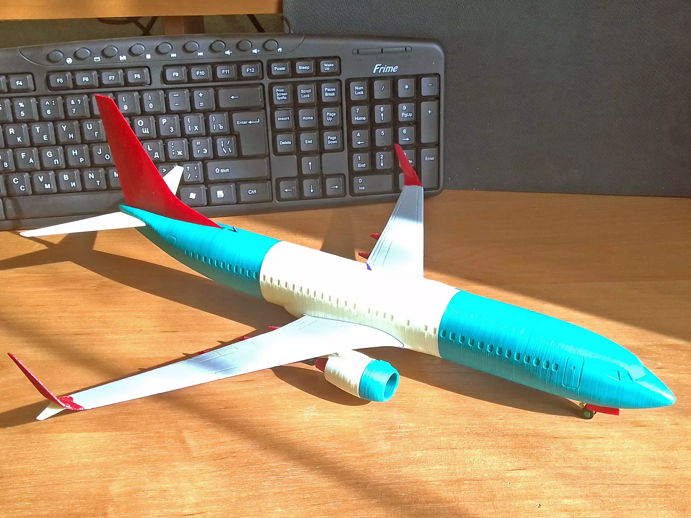 121214 Model kit Boeing 737-800 Split Scimitar Down 3D print model_20