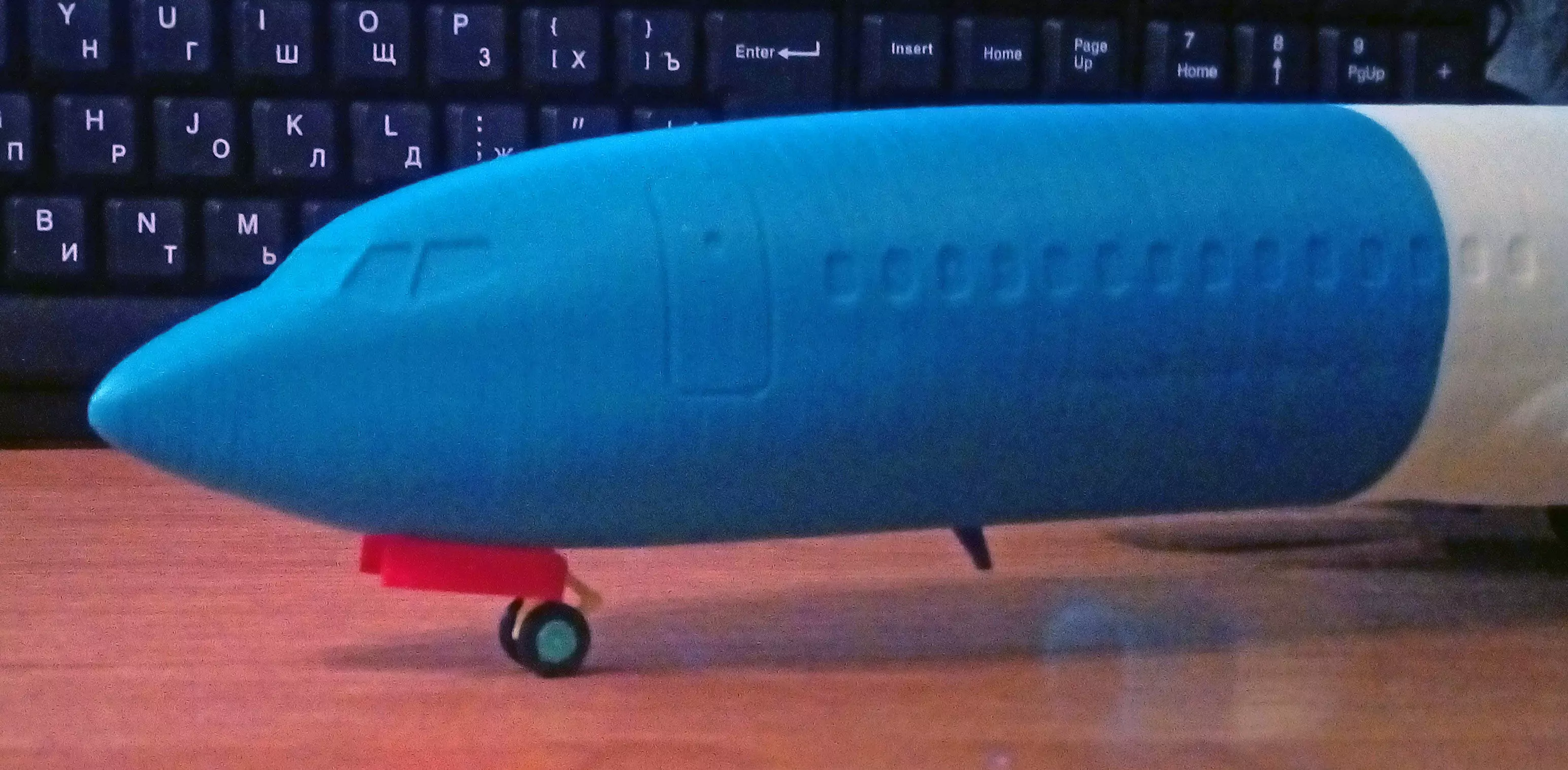 121214 Model kit Boeing 737-800 Split Scimitar Down 3D print model_3