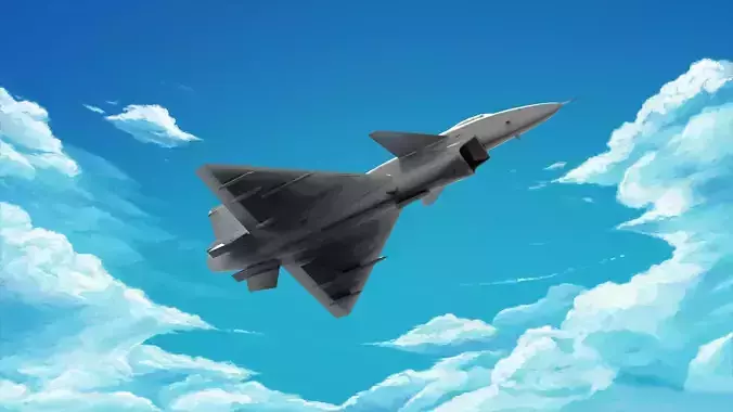  Chengdu J-10 Vigorous Dragon 3D print model