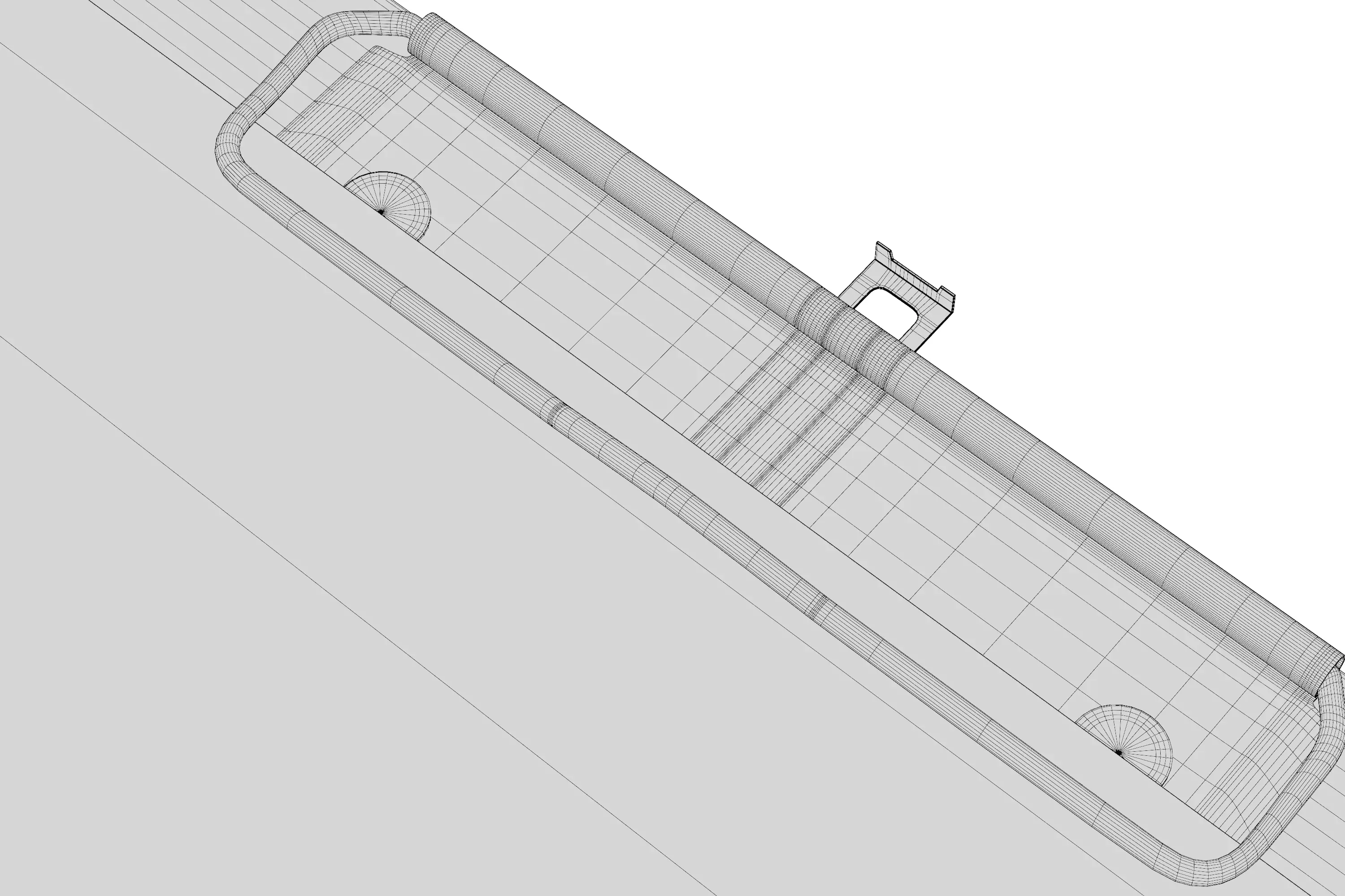 Clipboard paper 3D model_7