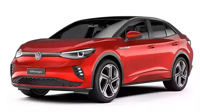 Volkswagen ID5 GTX 2022 3D model