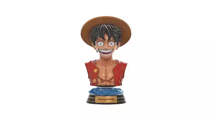  Monkey D Luffy Bust One Piece Straw Hat Pirate