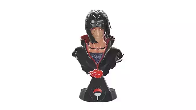 Itachi Uchiha Bust Akatsuki Clan Display Statue 