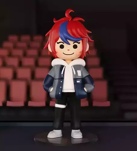 Takumi Sumino Figure For 3D Printing