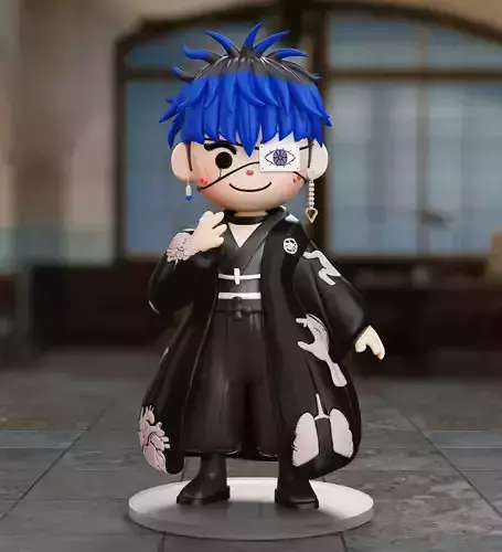 Yugamu Omokage Figure For 3D Printing