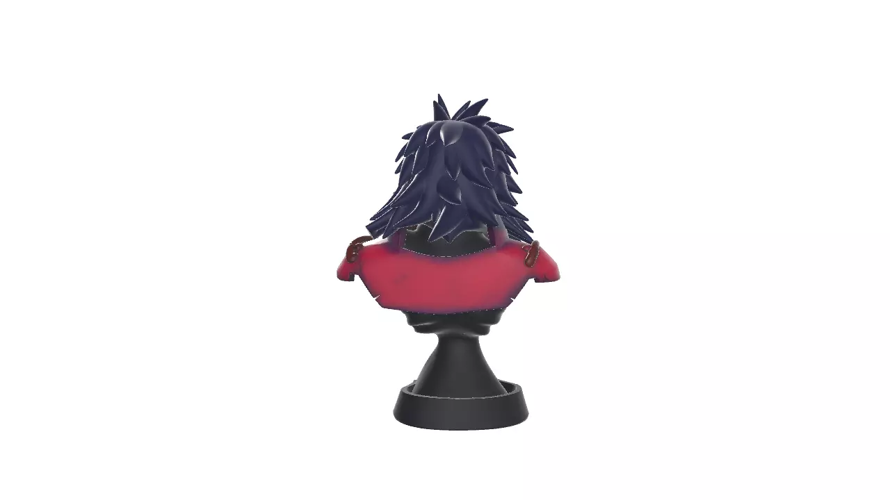 Madara Uchiha Bust 3D print model_2