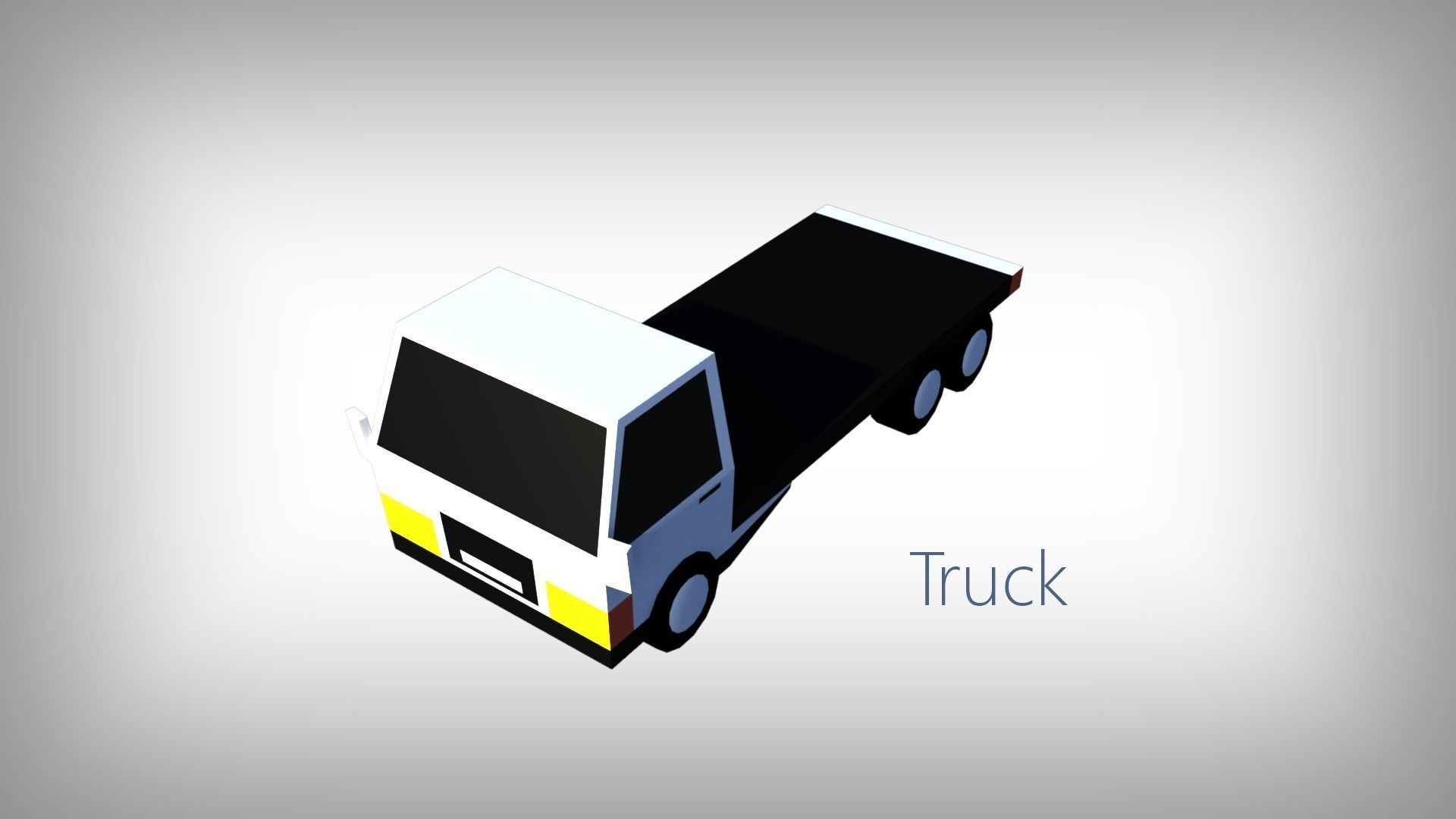 Low Poly Toon type Cars Pack with 10 plus vehicles Low-poly 3D model_12