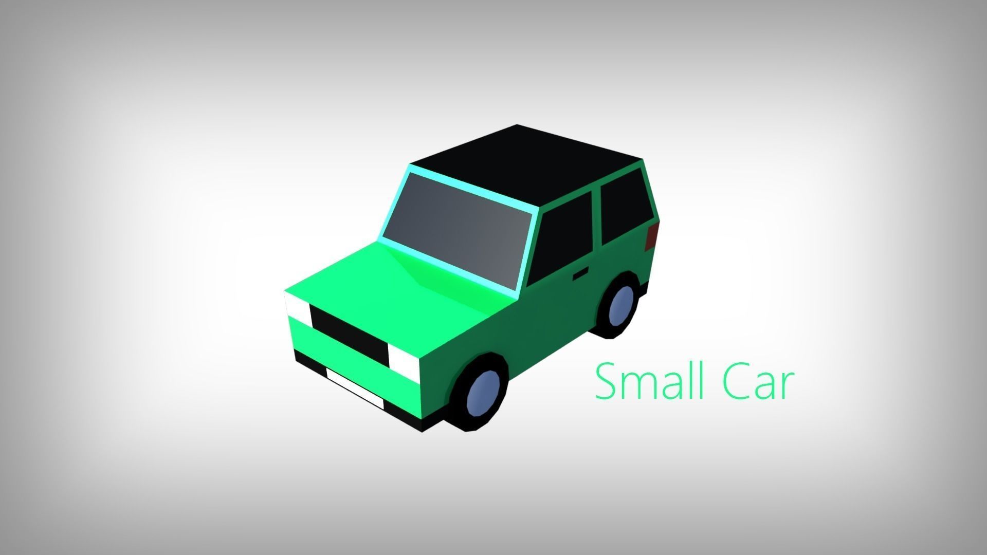 Low Poly Toon type Cars Pack with 10 plus vehicles Low-poly 3D model_4