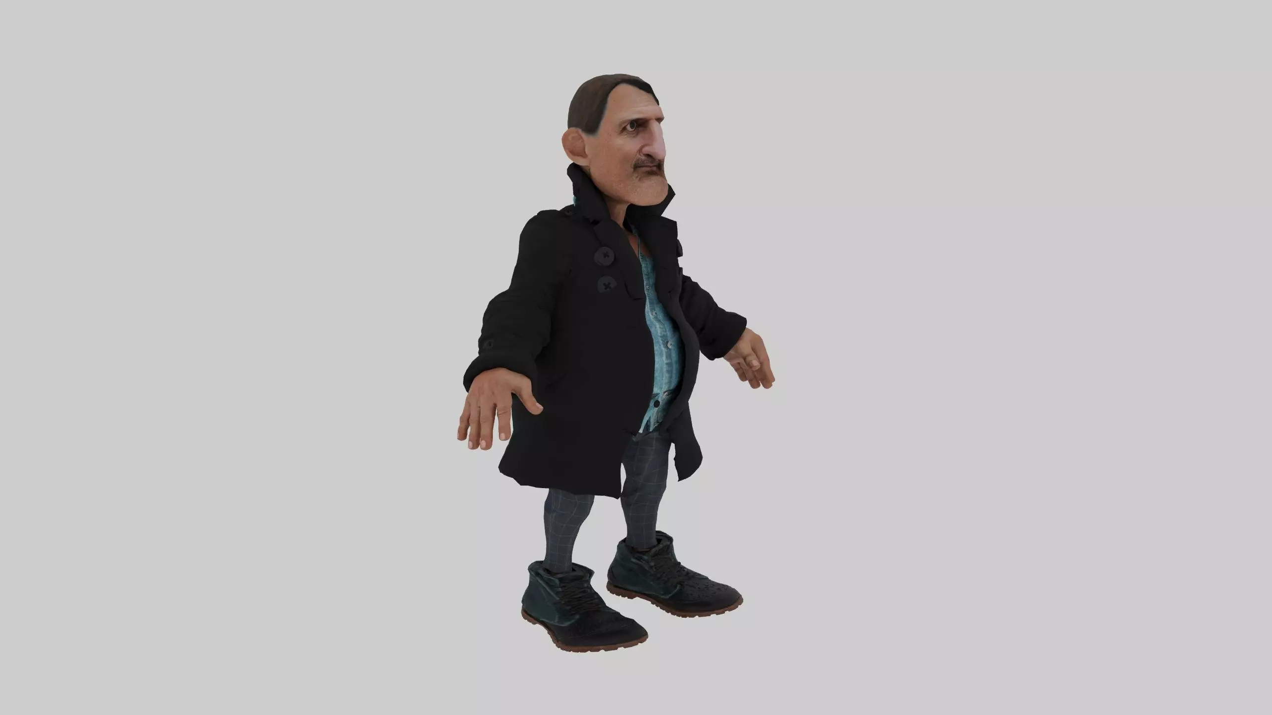 Stylized Cartoon 3d Character Free 3D model