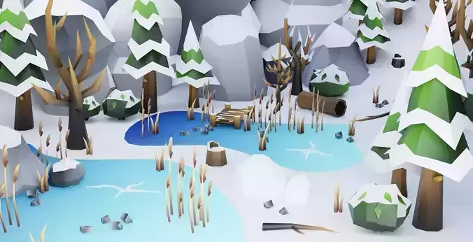 Winter Forest Asset