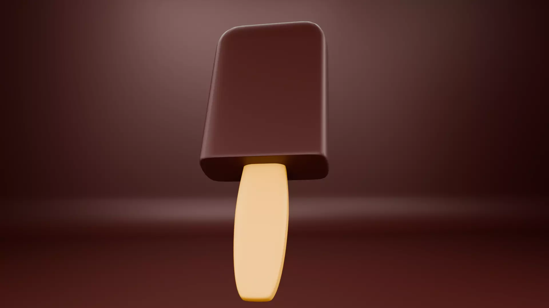 Chocolate and Strawberry Ice Cream Free low-poly 3D model_3