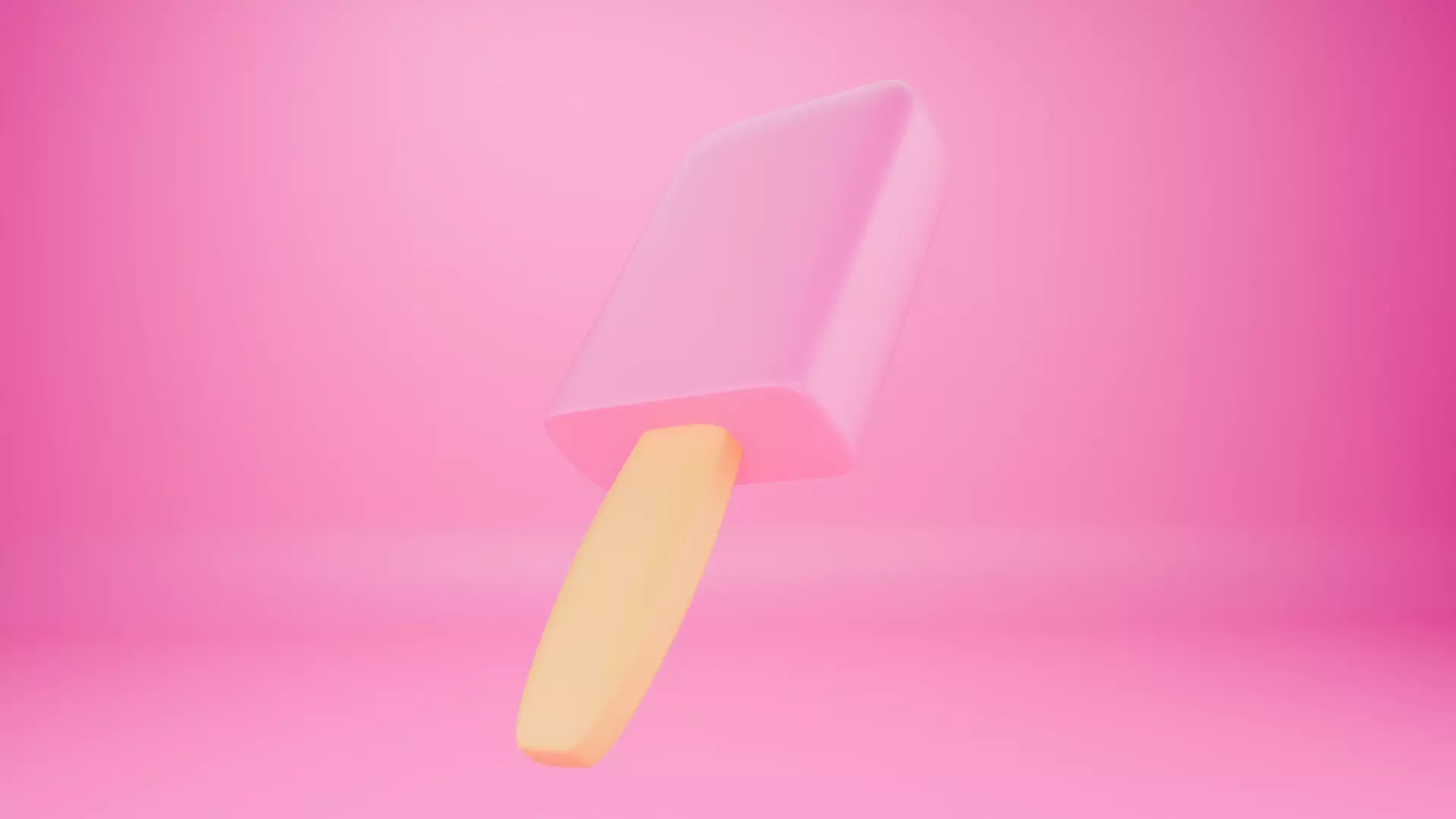 Chocolate and Strawberry Ice Cream Free low-poly 3D model_4