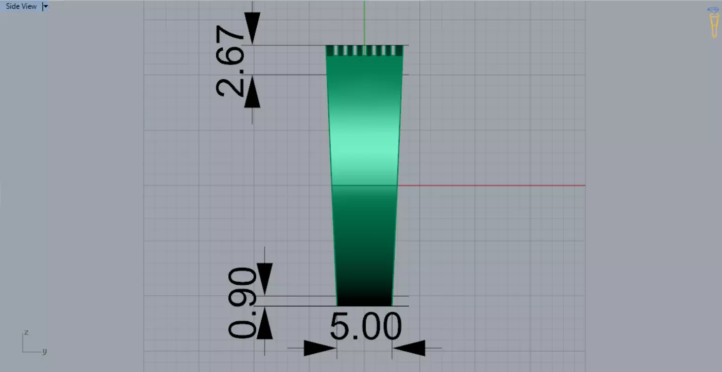 Man Gold stl Ring with Lines Design Model mr0244 3D print model_12