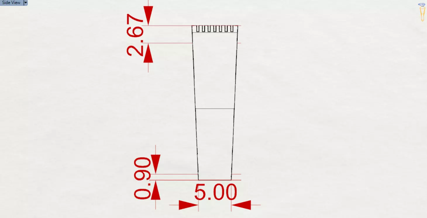 Man Gold stl Ring with Lines Design Model mr0244 3D print model_25
