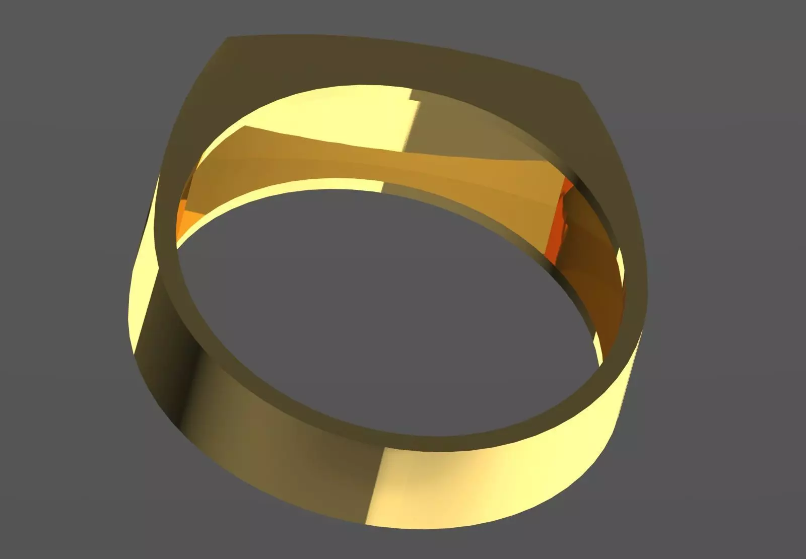 Man Gold stl Ring with Lines Design Model mr0244 3D print model_13