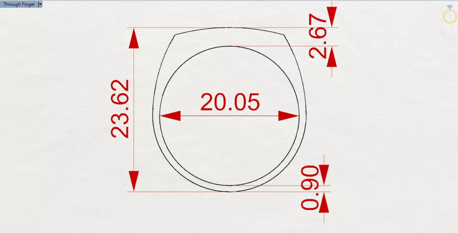 Man Gold stl Ring with Lines Design Model mr0244 3D print model_24