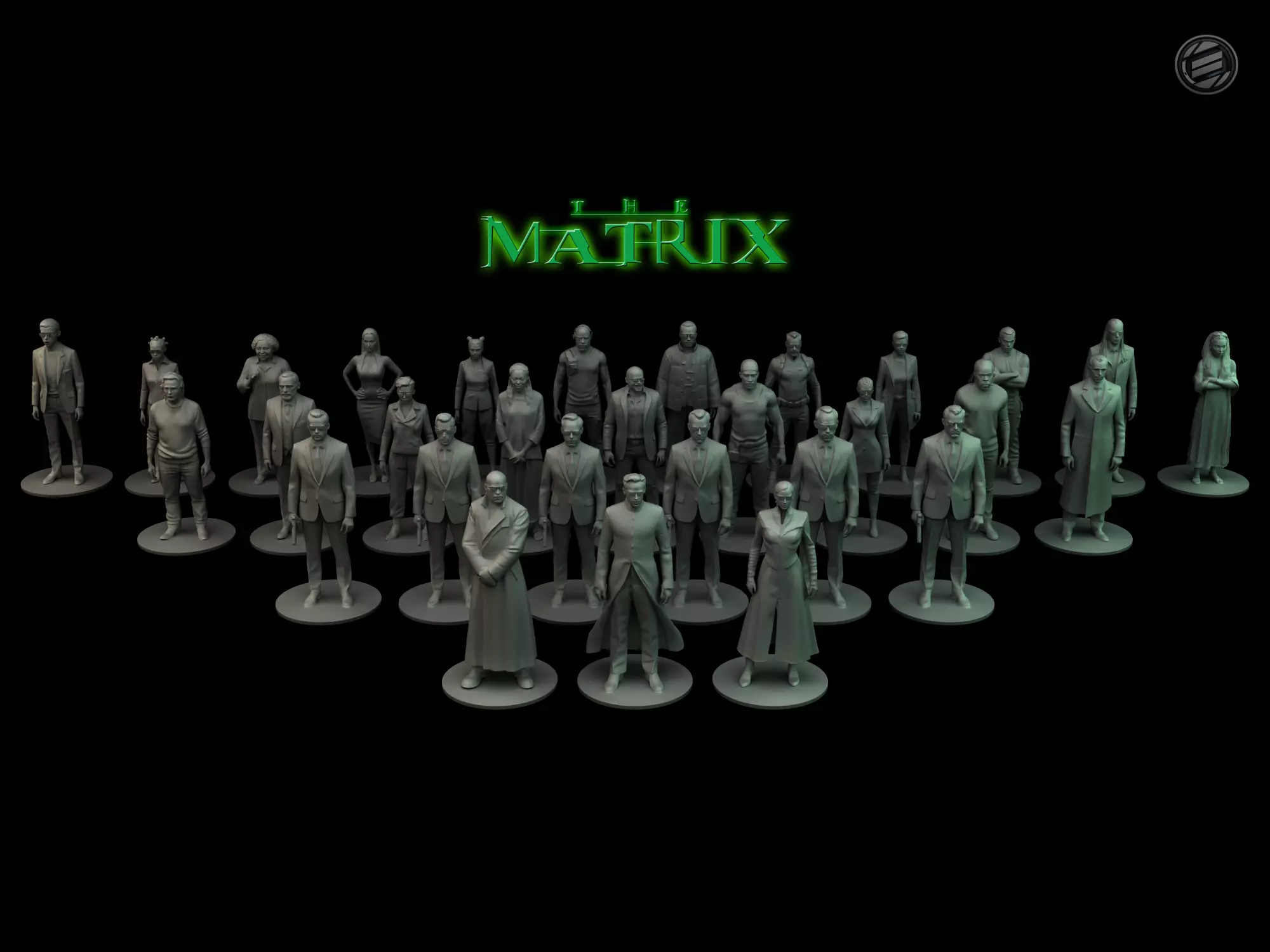 Miniatures - Matrix 3D print model