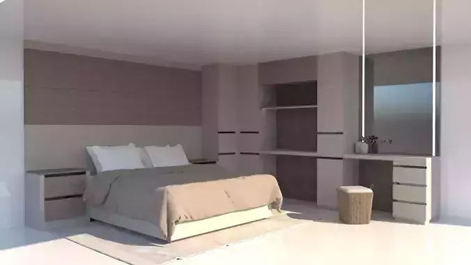 MD LAB BEDROOM FURNITURE SET 01