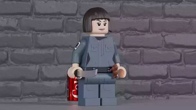 Alien Earth Wendy Lego Maxifig - Fully Articulated