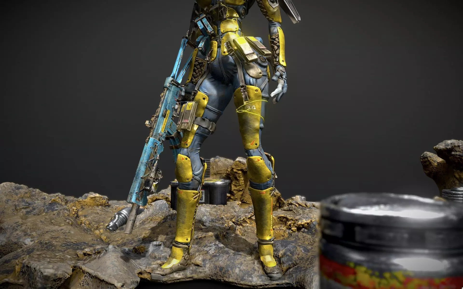 The Trade Low-poly 3D model_21