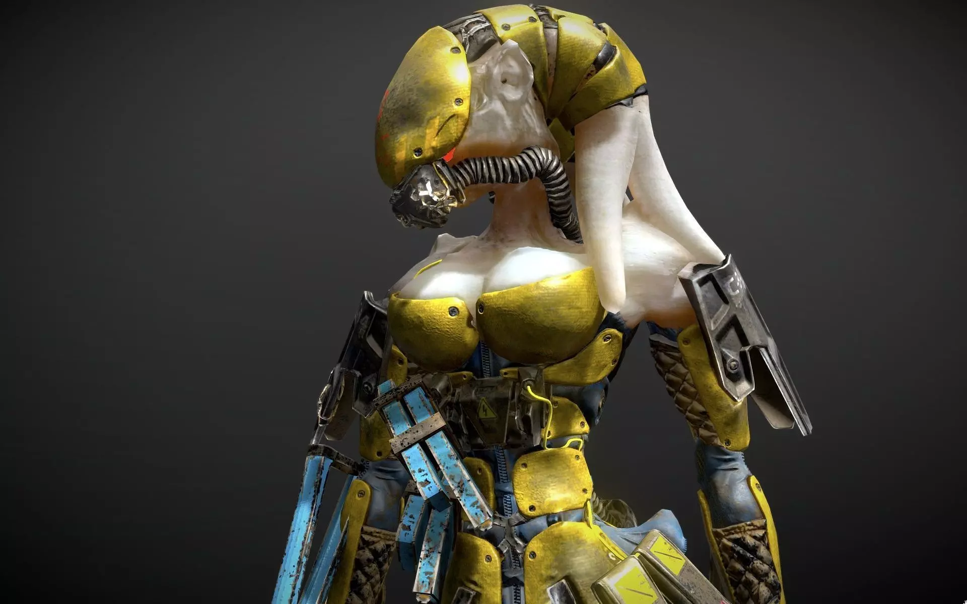 The Trade Low-poly 3D model_1