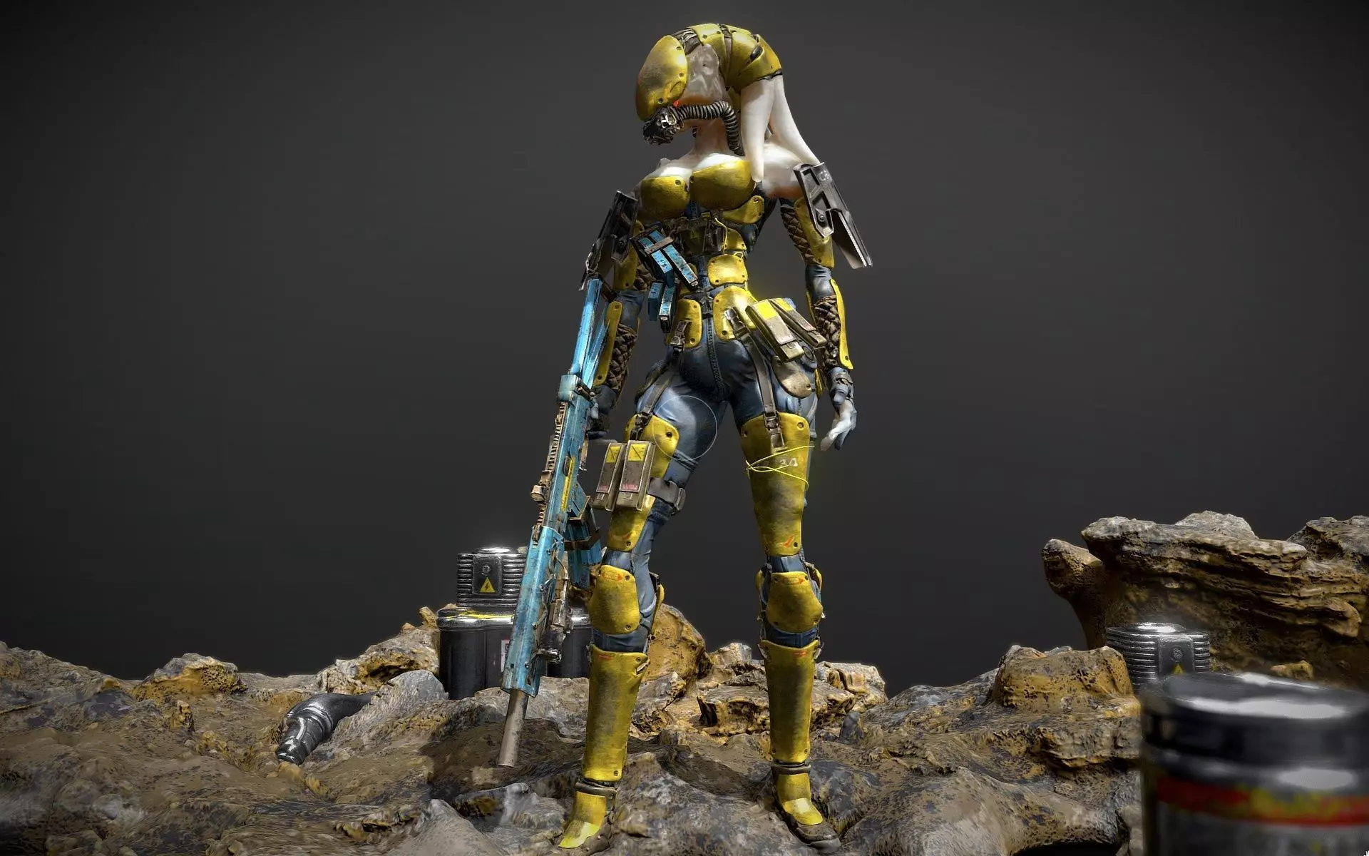 The Trade Low-poly 3D model_17