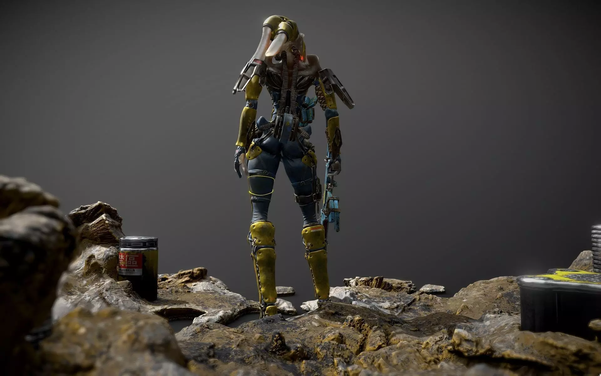 The Trade Low-poly 3D model_13