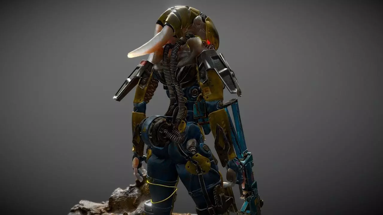 The Trade Low-poly 3D model_19