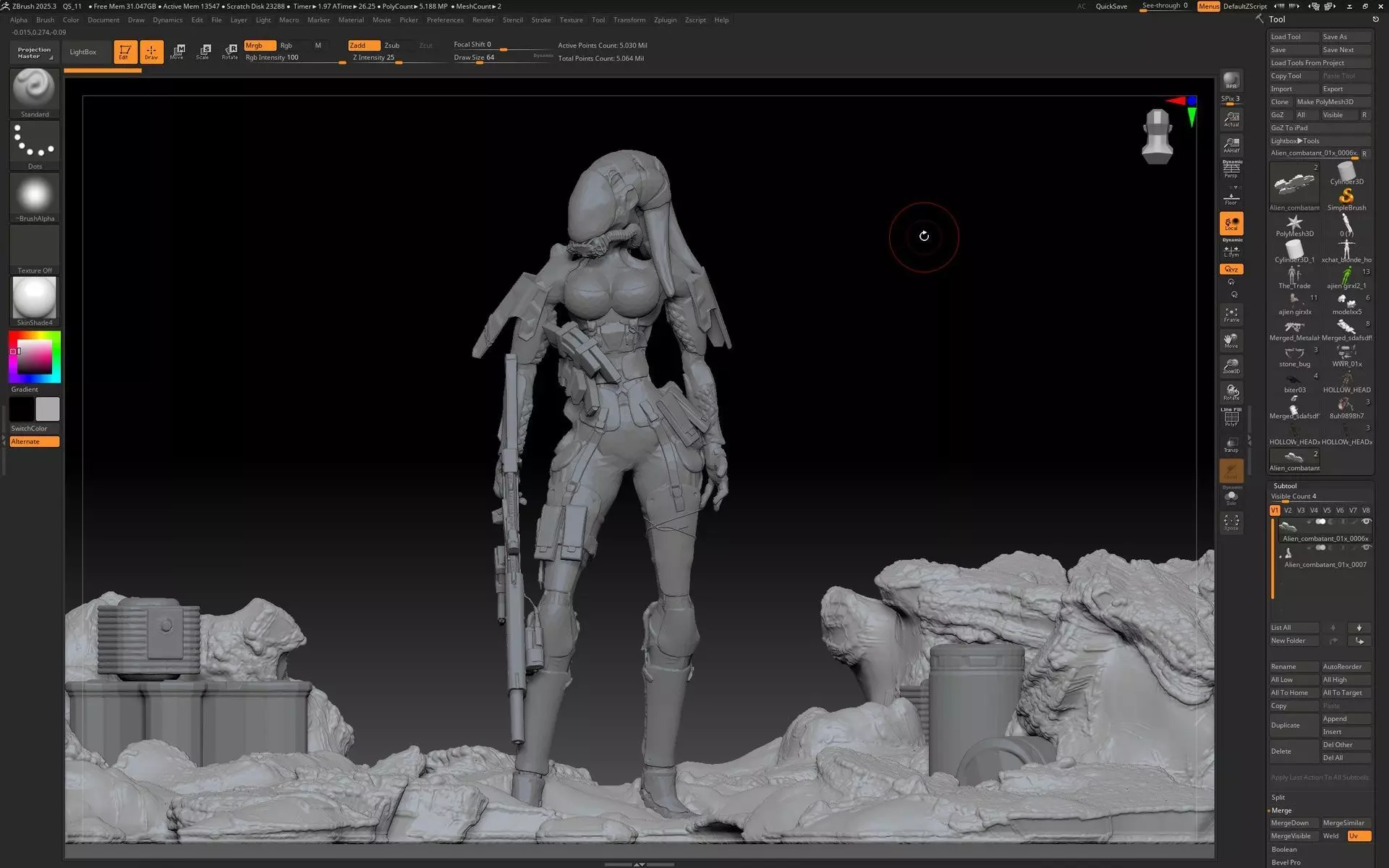 The Trade Low-poly 3D model_16