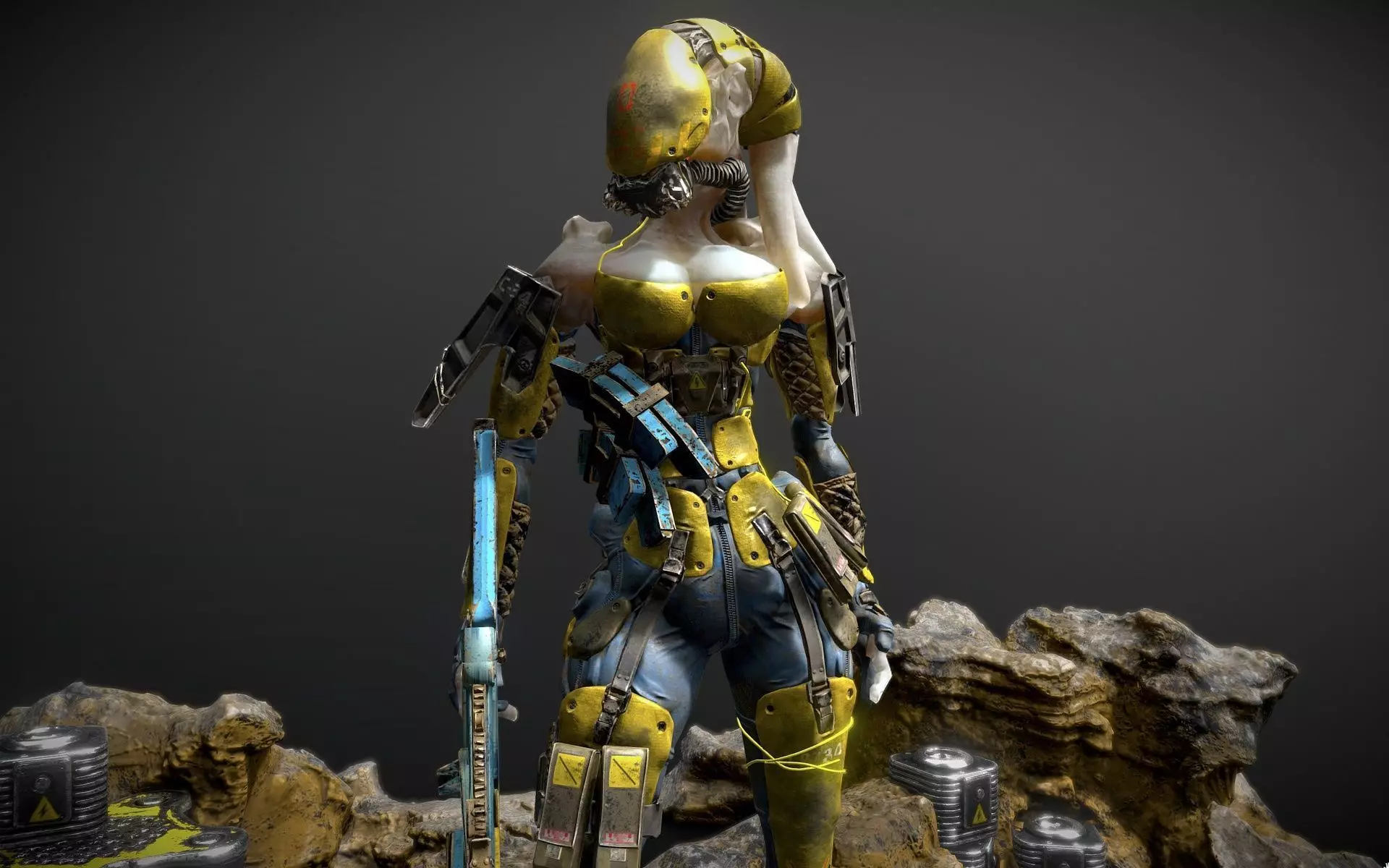 The Trade Low-poly 3D model_14