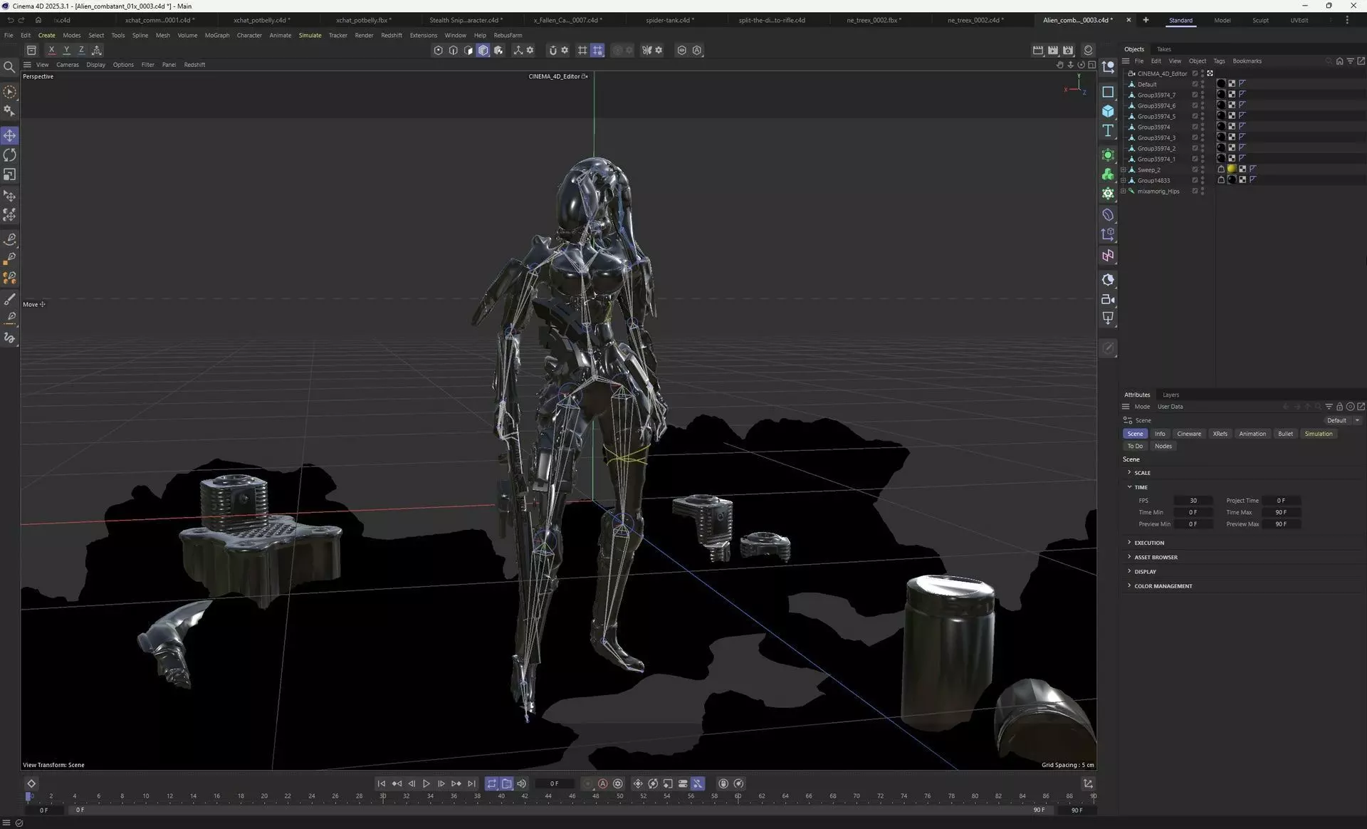 The Trade Low-poly 3D model_20