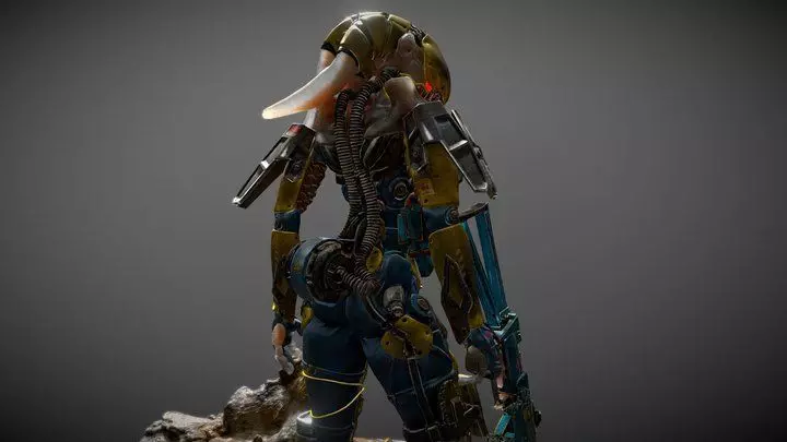 The Trade Low-poly 3D model_22