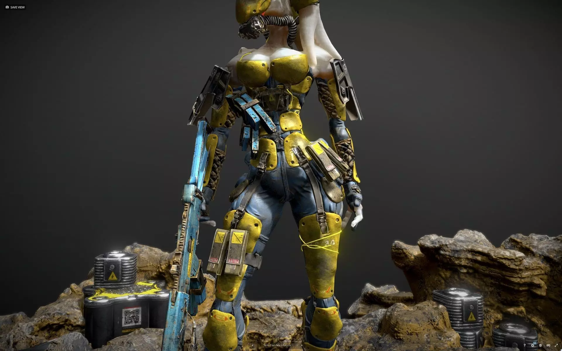 The Trade Low-poly 3D model_18