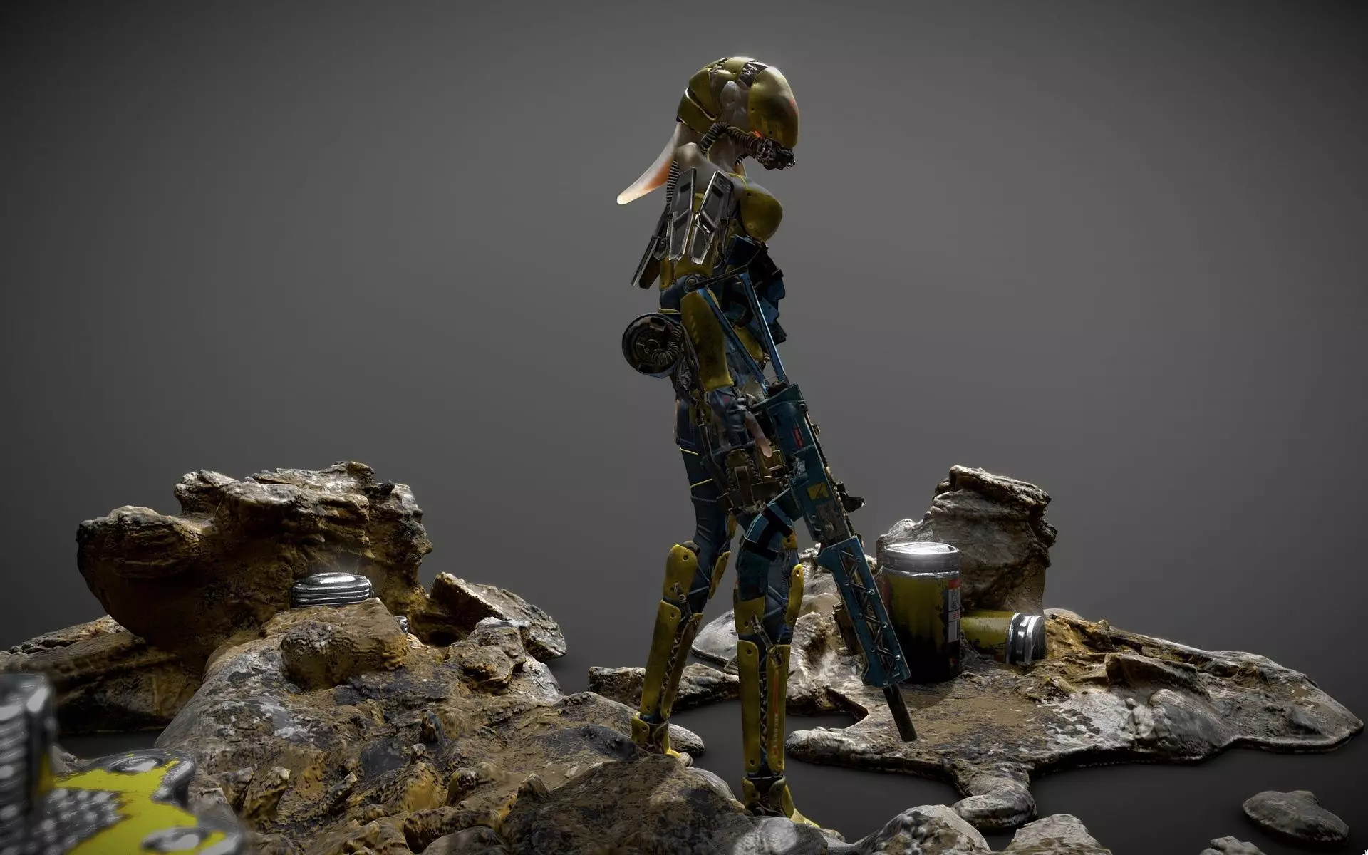 The Trade Low-poly 3D model_10