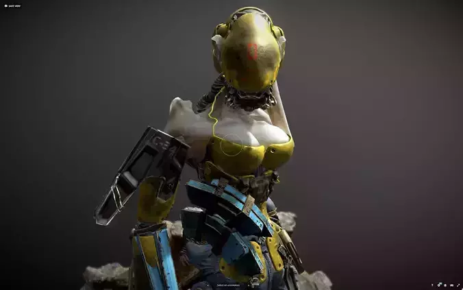The Trade Low-poly 3D model