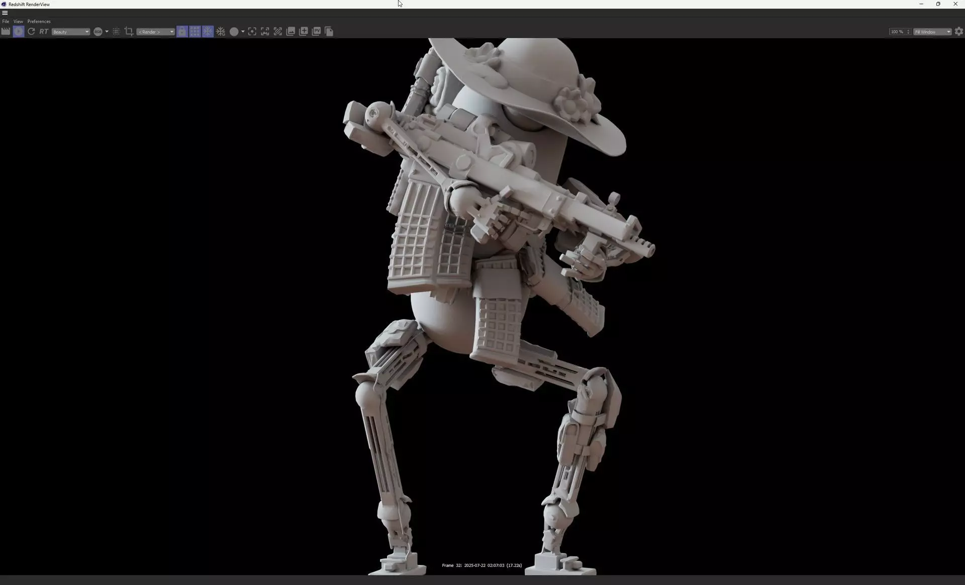 World War Robot Pumpkin Optimizer Low-poly 3D model_22