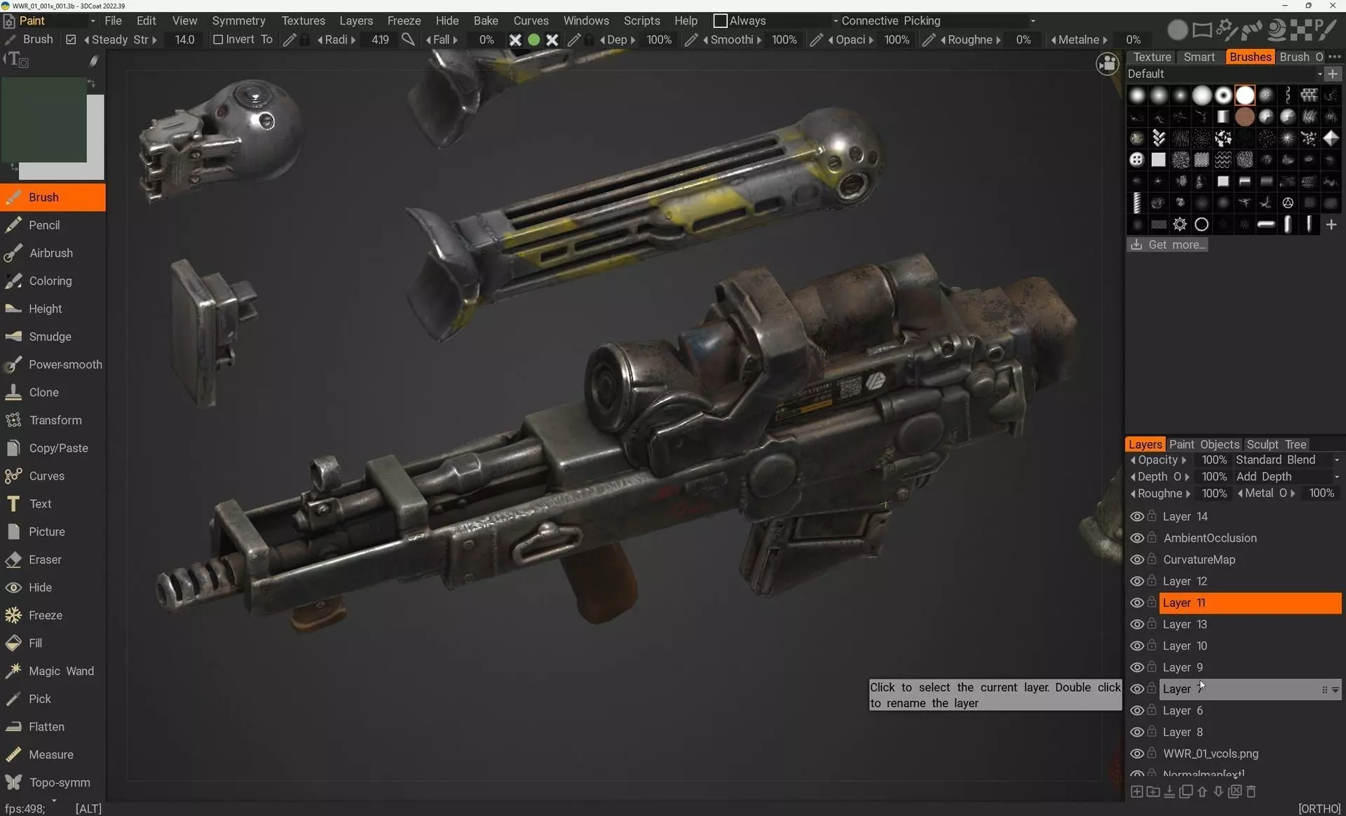 World War Robot Pumpkin Optimizer Low-poly 3D model_6