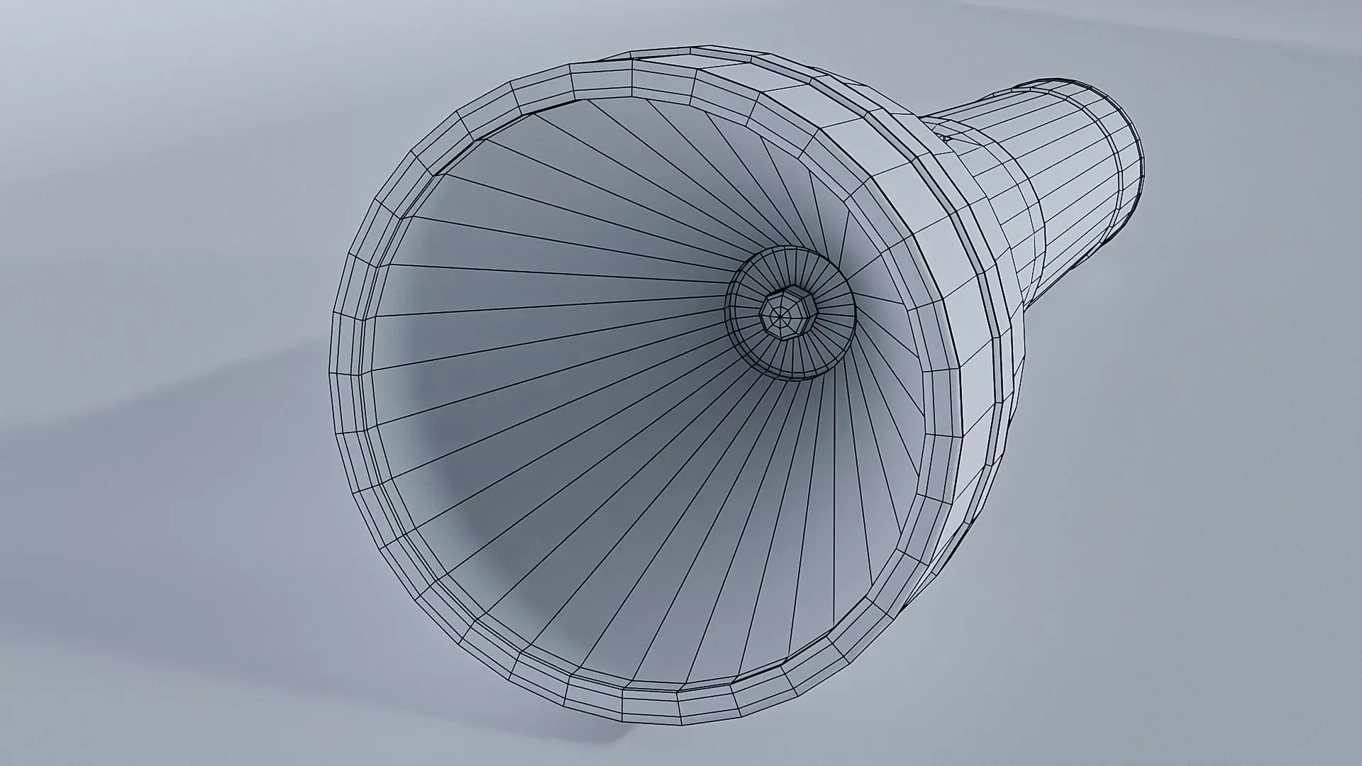 Flashlight Low-poly 3D model_13