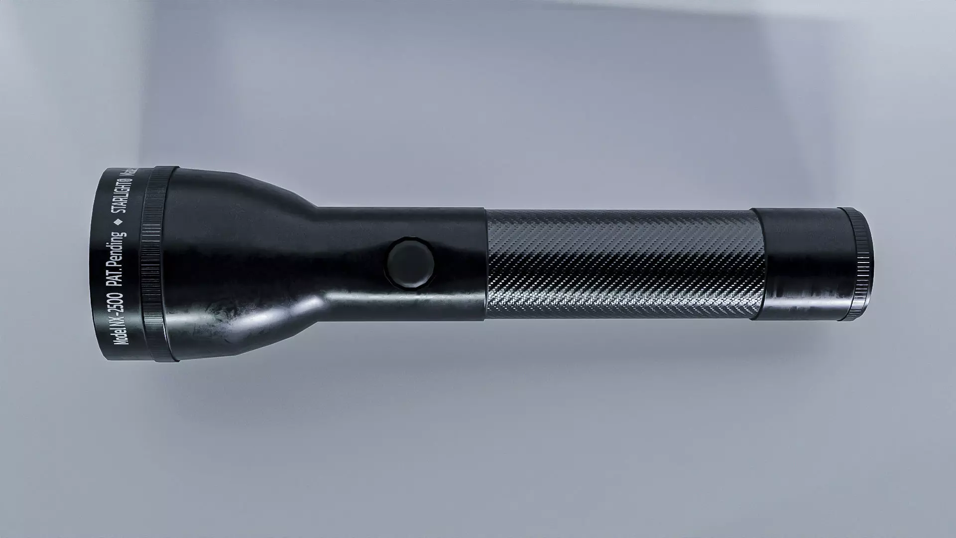 Flashlight Low-poly 3D model_3