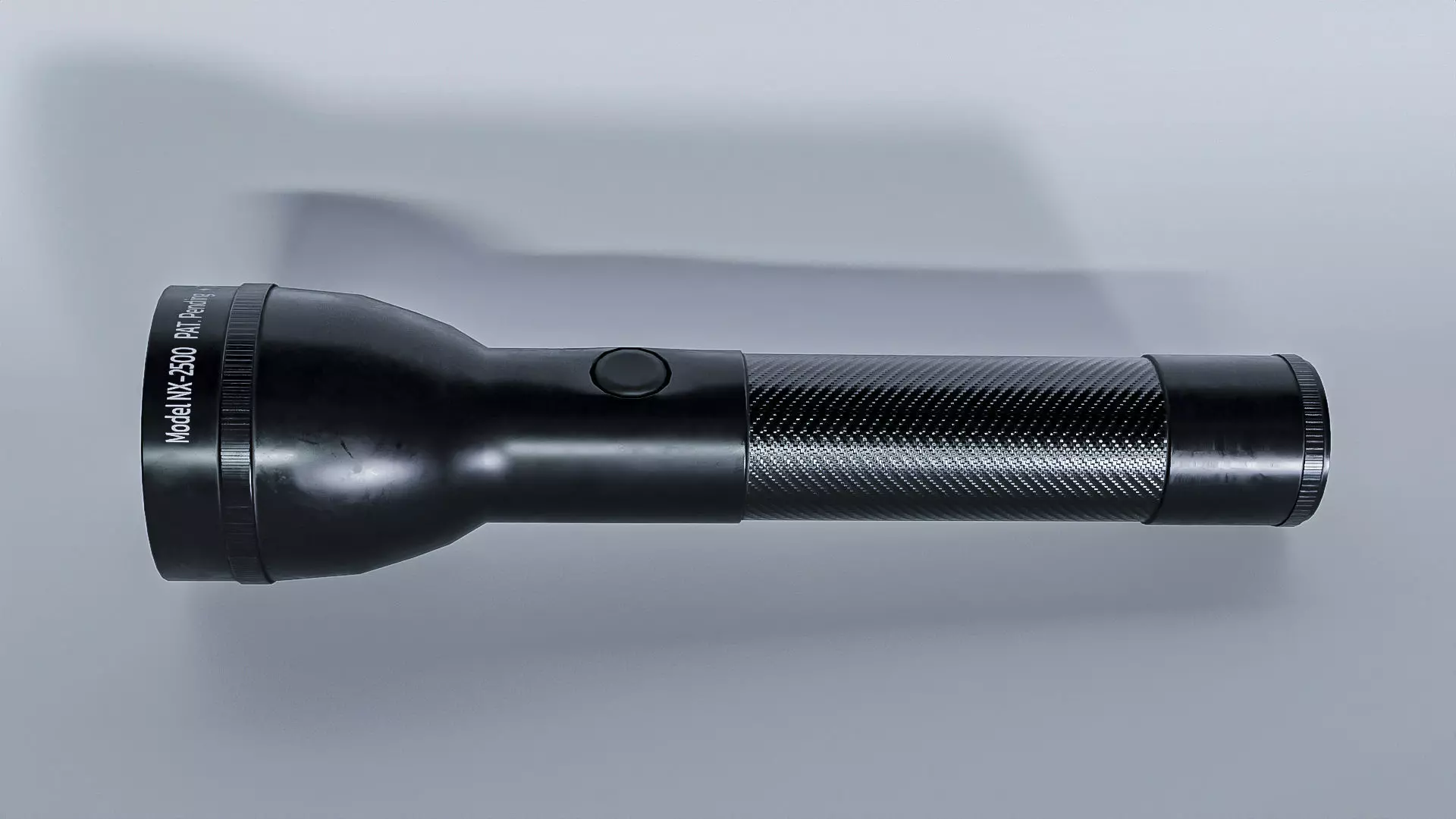 Flashlight Low-poly 3D model_8