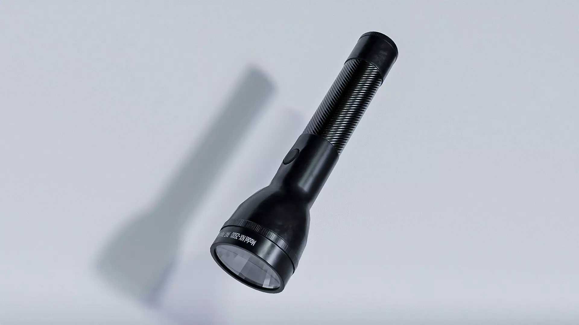 Flashlight Low-poly 3D model_10