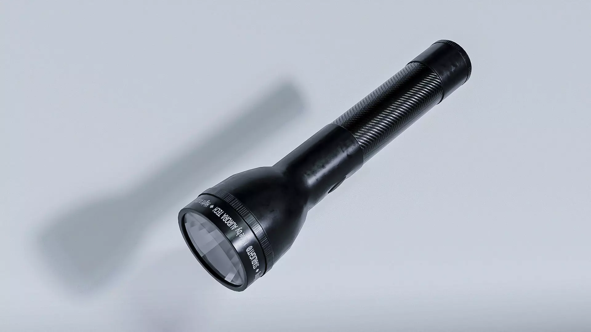 Flashlight Low-poly 3D model_6