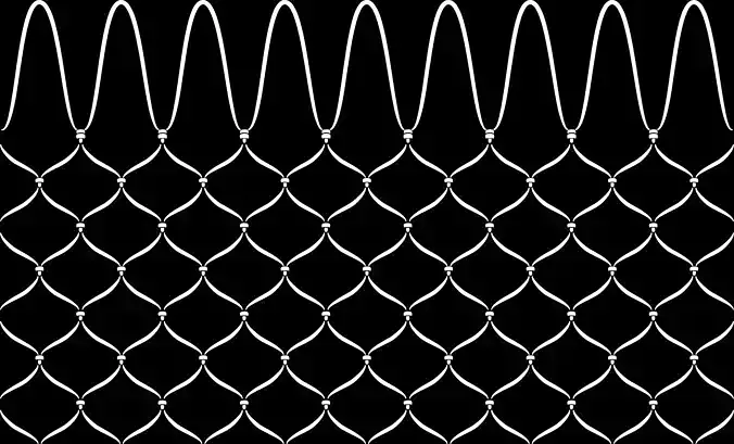 NBA Larry OBrien trophy Net Texture