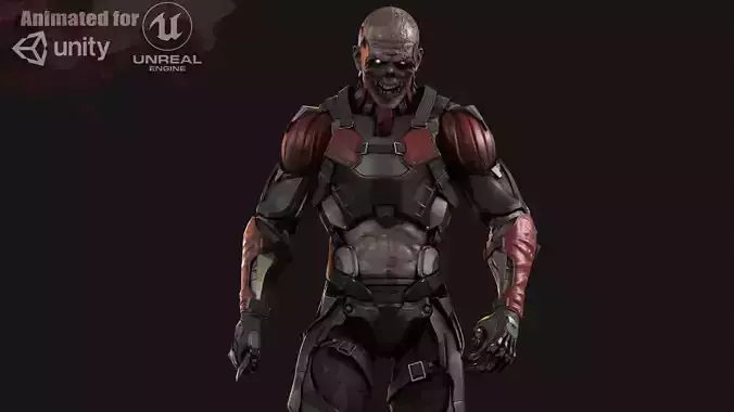 WestlandReaper8 Low-poly 3D model