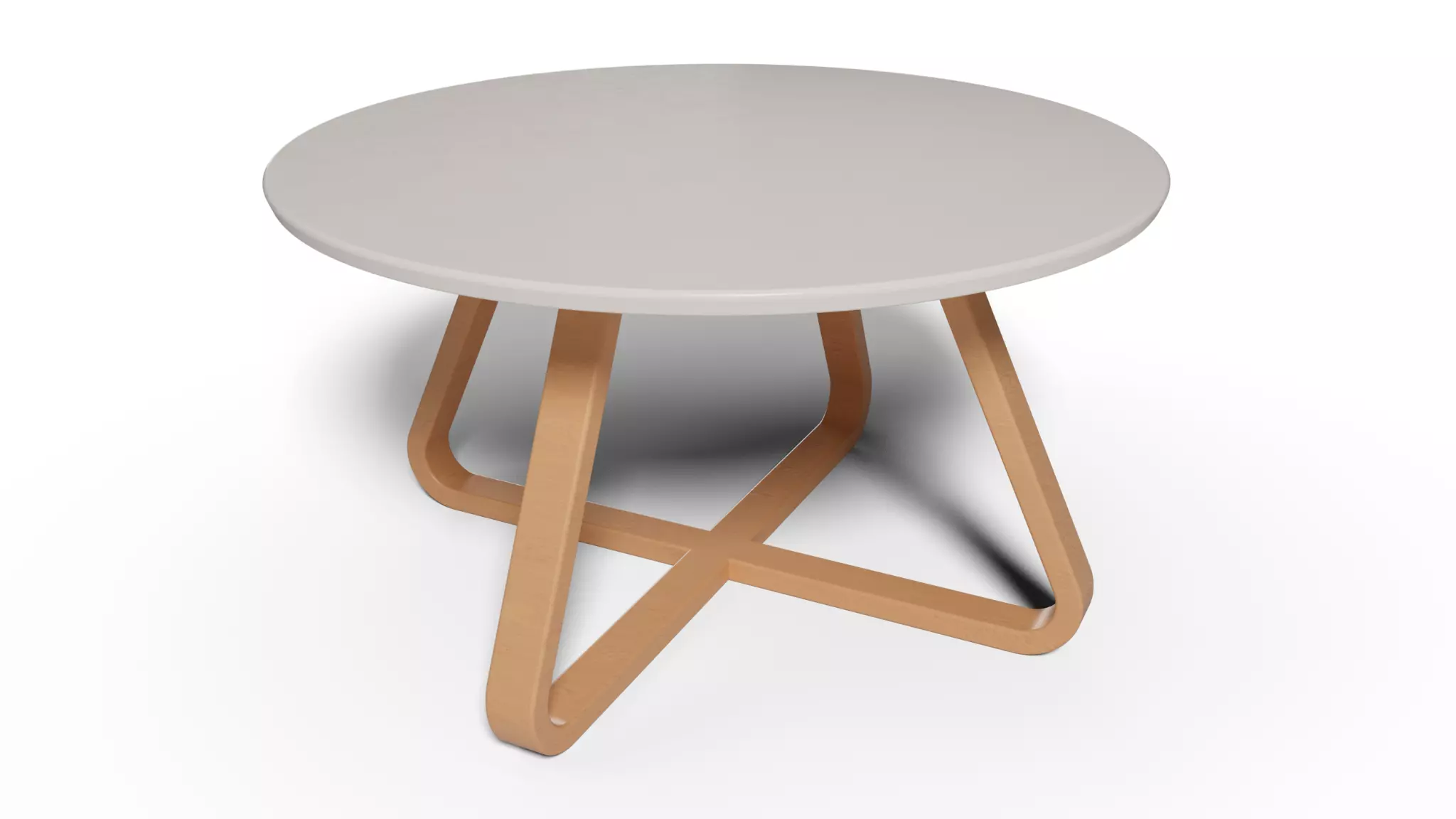 Modern sofa table 3D model_0