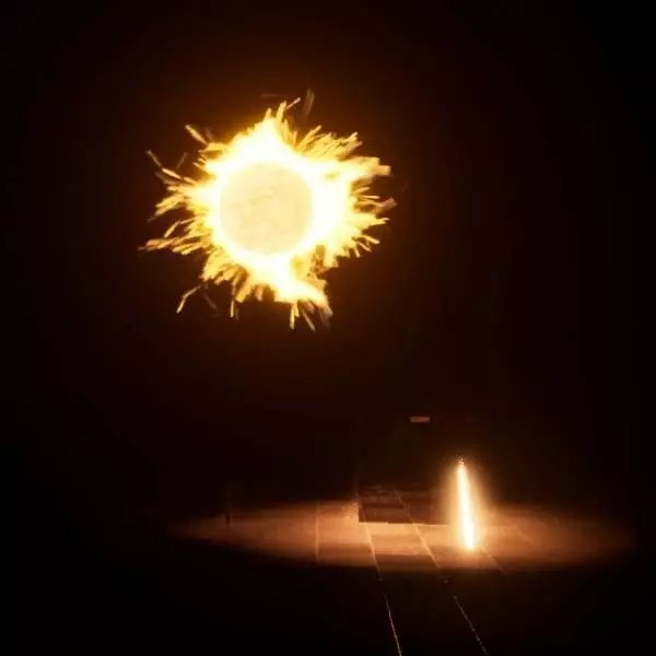 Unreal Engine 5 Sun VFX particles animation 3D model_2