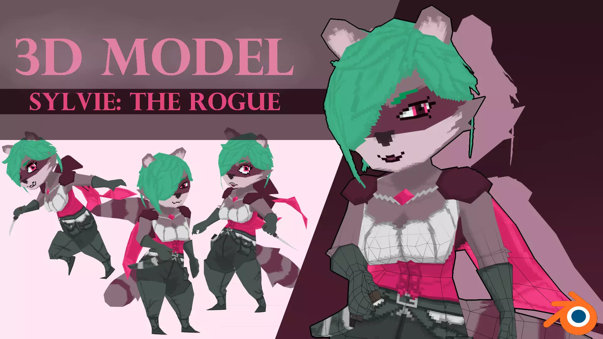 3x1 Lowpoly character pack VOLUME 2 Low-poly 3D model_8