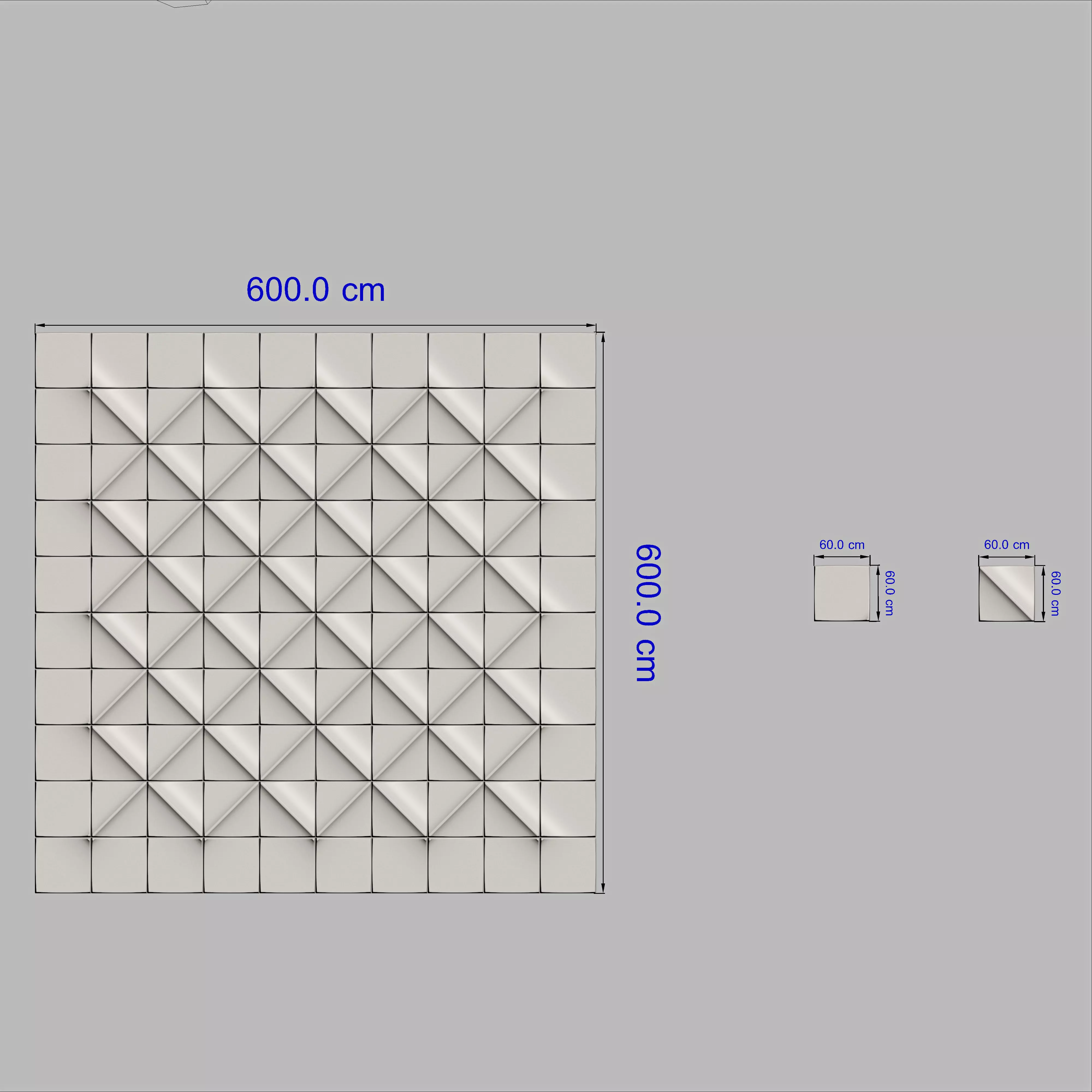 Ceiling No 004 3D model_5