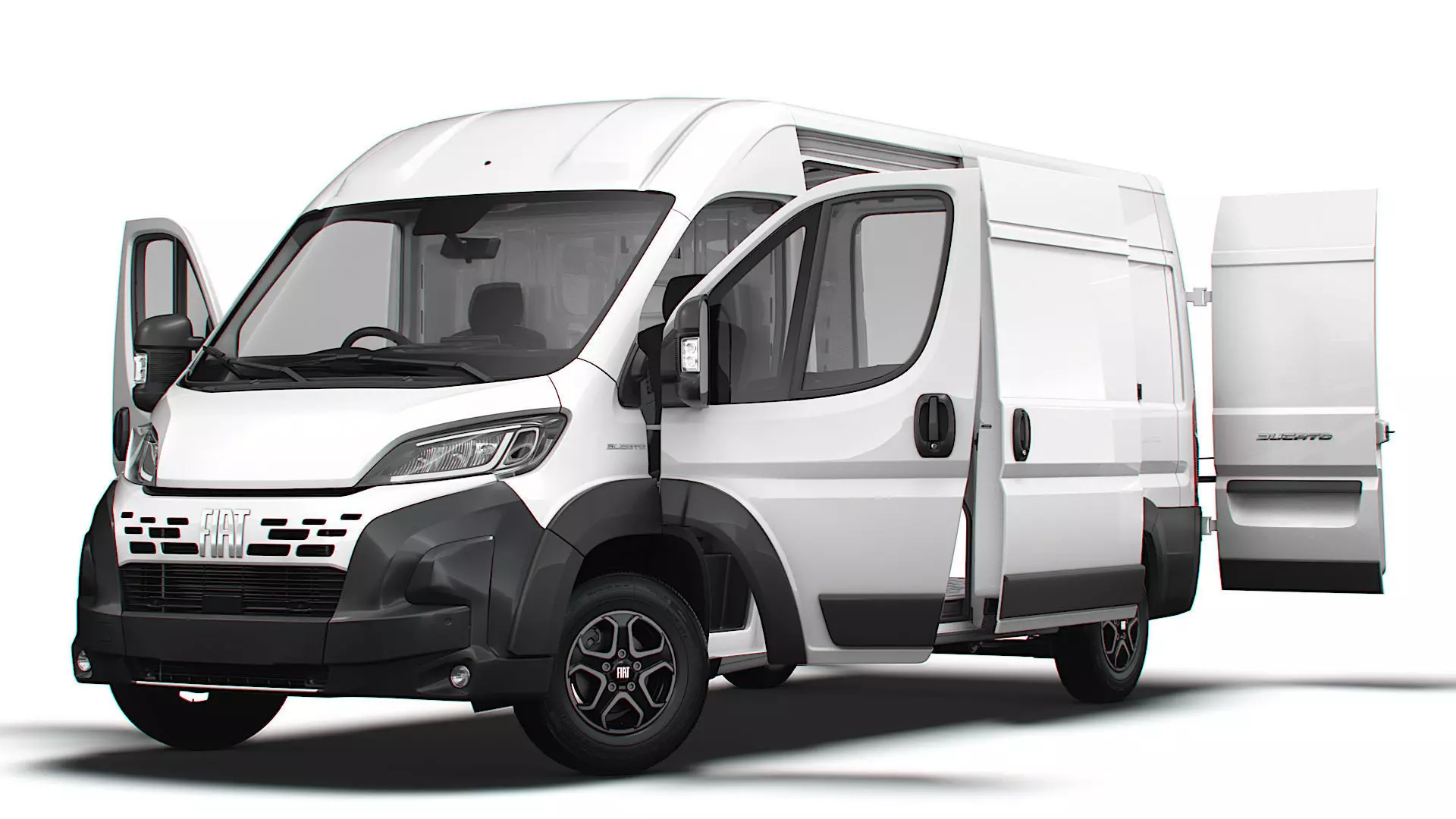 Fiat Ducato Van L3H2 HQInt 2026 UKspec 3D model_8